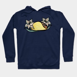 Elegant Taco With Flowers A La Carte Hoodie